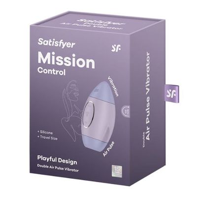 Máy rung massage kích thích nữ Satisfyer Mission Control mềm mịn cao cấp