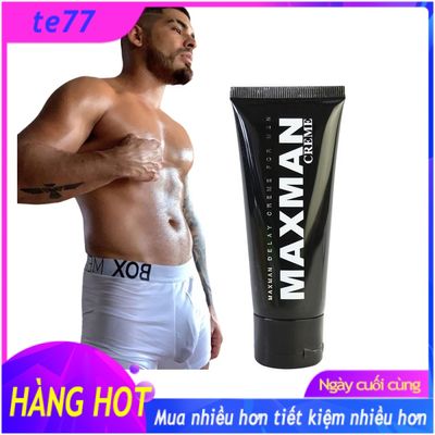 Kem MAX MEN Hỗ Trợ Tăng Kích Thước, Chống Xuất Sớm, Tăng Sức Mạnh Cho Nam Giới