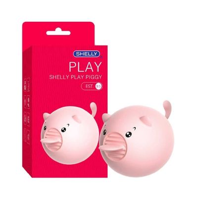 Máy rung massage kích thích nữ Shelly Play Piggy hình heo có lưỡi liếm