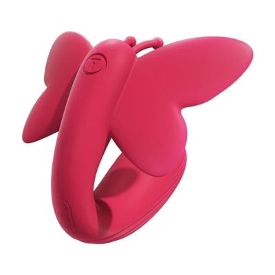 Máy rung massage kích thích nữ Svakom VANESIA bướm đỏ kích thích điểm G