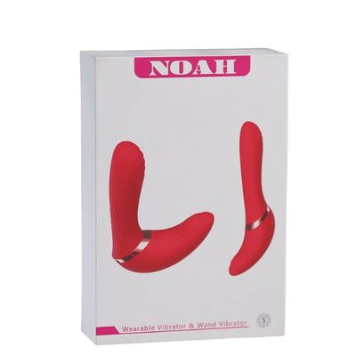 Máy rung massage kích thích nữ Nalone Noah xoay bi massage âm vật