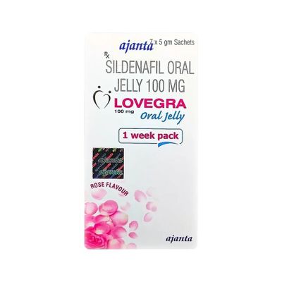 Thạch Tăng Cường Sinh Lý Nữ 1 Hộp 7 Gói Love gra Oral Jelly chính hãng