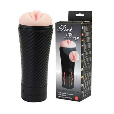 Âm đạo giả Pink Pussy rung 7 chế độ từ nhẹ tới MẠNH 402799