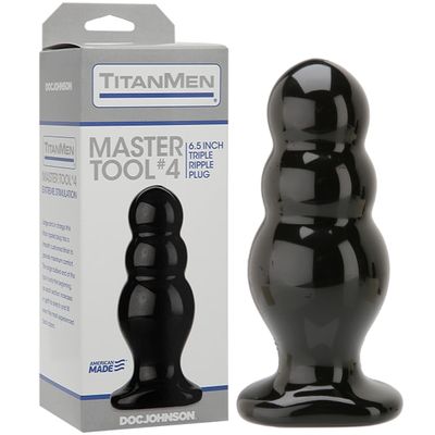 Đồ chơi hậu môn Doc Johnson TitanMen Master Tool #4