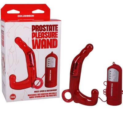 Đồ chơi hậu môn Doc Johnson Men’s Pleasure Wand có rung
