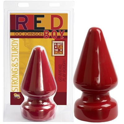 Đồ chơi hậu môn Doc Johnson Red Boy The Challenge êm ái