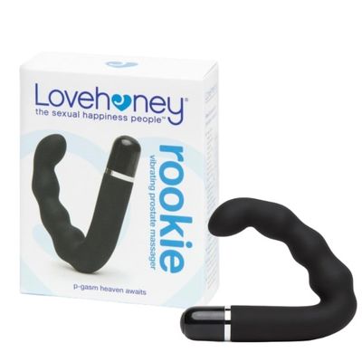 Đồ chơi hậu môn Lovehoney Rookie có rung siêu kích thích