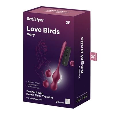 Đồ chơi hậu môn Satisfyer Love Birds Vary tập luyện kegel