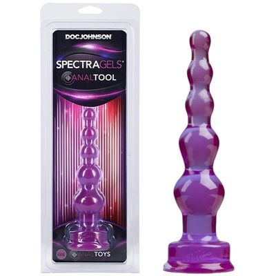 Đồ chơi hậu môn Doc Johnson Spectragels Anal Tool êm ái