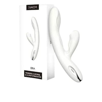 Dương vật giả SVAKOM Eria 2 nhánh hút âm vật và sưởi ấm