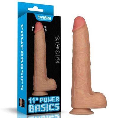 Dương vật giả Lovetoy Power Basics 11 siêu khủng có rung