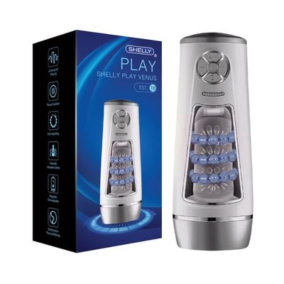 Âm đạo giả Shelly Play Venus có rung kèm gân gai siêu sướng