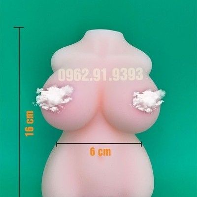 Búp bê âm đạo silicon nửa người có khuân mông và ngực M