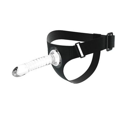 Dương vật giả silicon liền quần trong suốt dài 17.9cm