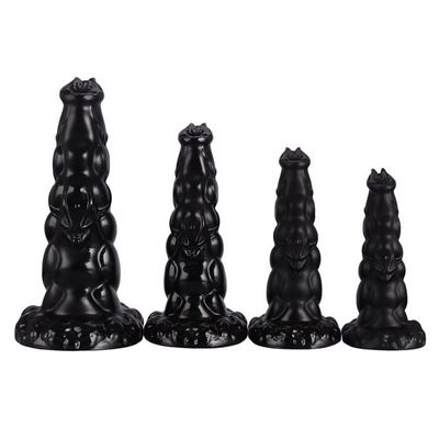 Dương vật giả silicon mềm có xúc tu với 4 kích cỡ