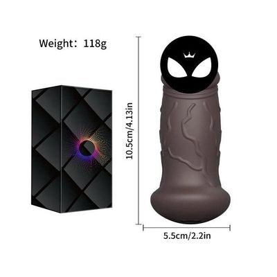 Dương vật giả silicon mini có 10 chế độ rung dài 10.5cm 393649