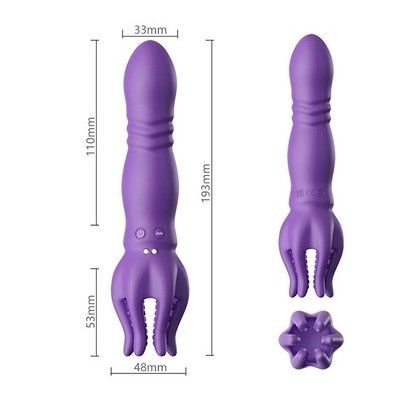 Dương vật giả thụt ngụy trang con bạch tuộc dài 193mm