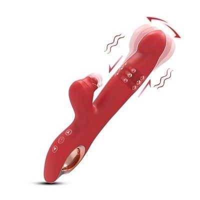 Dương vật giả thụt ngoáy kích thích hạt le