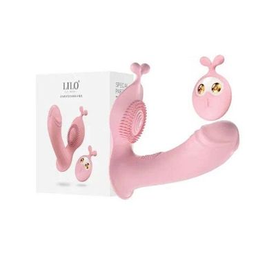 Dương vật giả tỏa nhiệt silicon điều khiển từ xa có 10 chế độ