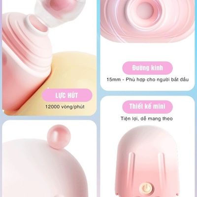 Máy rung hút silicon ngụy trang cây kem chống thấm nước