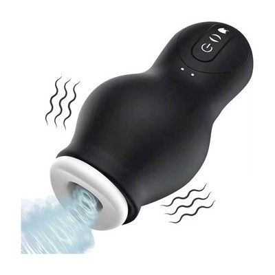 Máy tập dương vật silicon có 7 tần số rung và hút dài 170mm