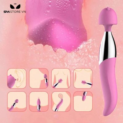 Chày rung kết hợp với lưỡi có 10 chế độ kèm sưởi ấm