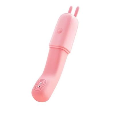 Máy rung tai thỏ có 10 chế độ rung và sốc điện dài 16.1cm