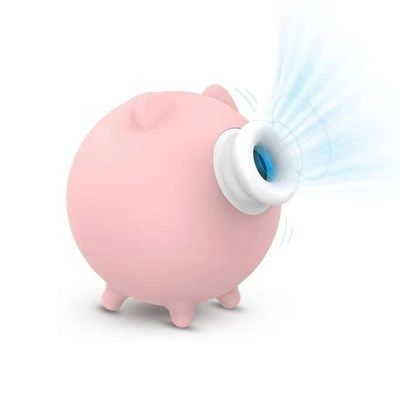 Máy rung liếm hút ngực và âm vật ngụy trang con lợn mini