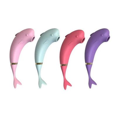 Máy rung hút điểm G silicon sạc điện dài 17.3cm