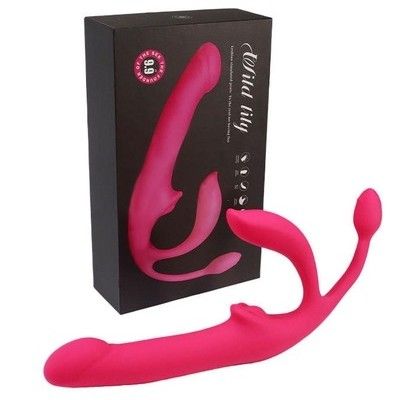 Dương vật giả 2 đầu thụt kích thích 3 điểm dài 25.2cm