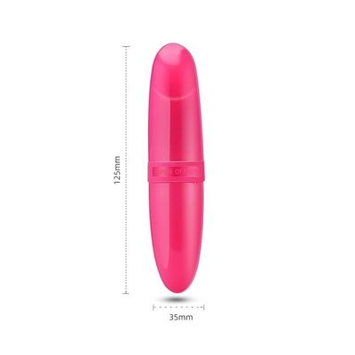 Trứng rung hình thỏi son dài 125mm làm bằng nhựa