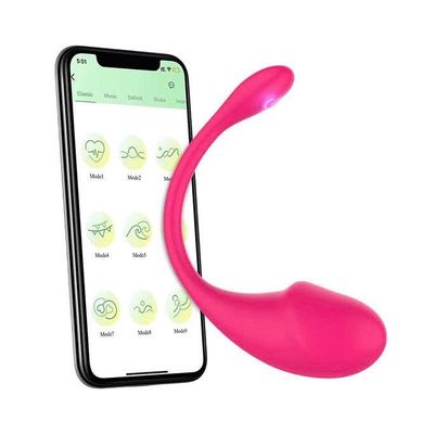 Trứng rung điều khiển từ xa thiết kế đầu hình dương vật