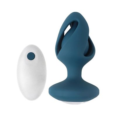 Máy rung hậu môn điều khiển mini từ xa dài 8.6cm sạc điện