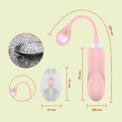 Trứng rung cực mạnh điều khiển từ xa dài 230mm chống nước