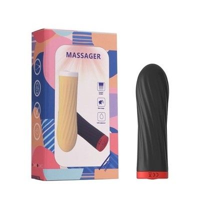 Trứng rung mini silicon có 10 tần số dài 85mm sạc USB