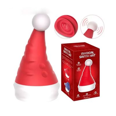 Trứng rung 10 chế độ ngụy trang mũ noel có bi lăn