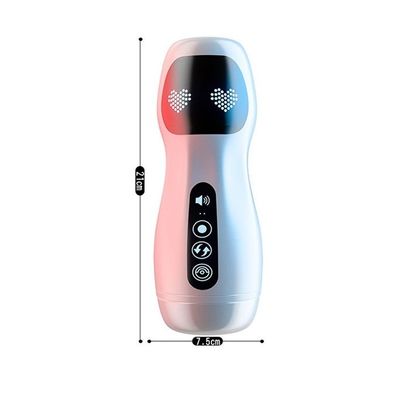 Cốc âm đạo tự động cảm biến cầm tay màu trắng dài 21cm