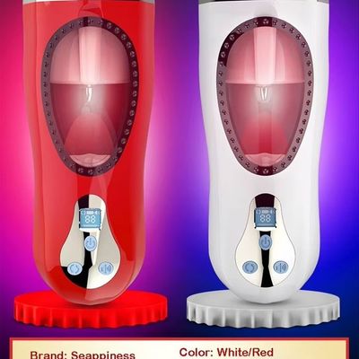 Cốc âm đạo rung liếm dài 23cm x 7cm