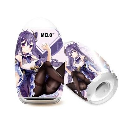 CỐC ÂM ĐẠO GIẢ anime mini silicon có nhiều đường vân dài 12cm