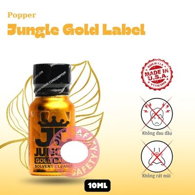 Chai hít tăng kích thích quan hệ Popper Jungle Juice Gold Label Chai 10ml