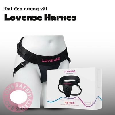 Đai Đeo Dương Vật Thay Thế Lovense Harness Da Cao Cấp