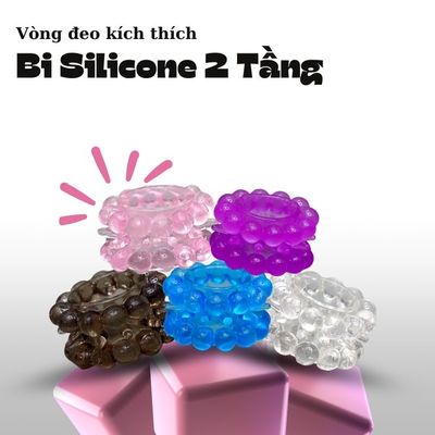 Vòng Đeo Bi Kéo Dài Thời Gian Nong Bi Silicone 2 Tầng