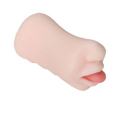 Âm đạo giả 2 đầu có miệng lè lưỡi bằng silicon mềm dẻo