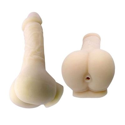  Dương vật giả cho gay silicon 2 đầu có âm đạo dài 21.5cm 