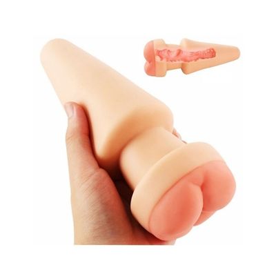 Hậu môn giả mix phích cắm dài 20cm silicon mềm 