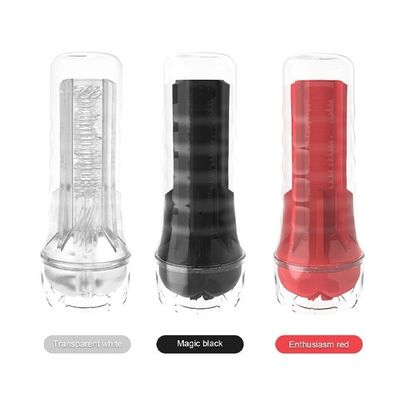 Cốc âm đạo giả silicon hình âm đạo giả trong suốt dài 21.5cm