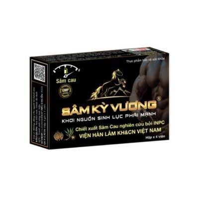 Viên uống bổ thận tráng dương tăng cường sinh lý Sâm Kỳ Vương 4 viên