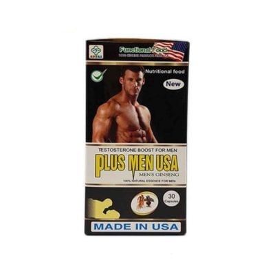 Viên uống bổ thận tráng dương tăng cường sinh lý Plus Men USA 30 viên