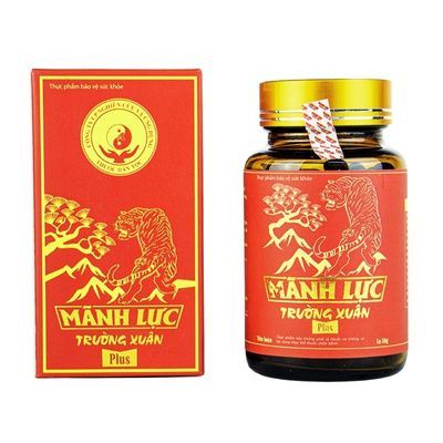 Viên uống bổ thận tráng dương tăng cường sinh lý Mãnh Lực Trường Xuân Plus - hỗ trợ tăng cường sinh lý nam