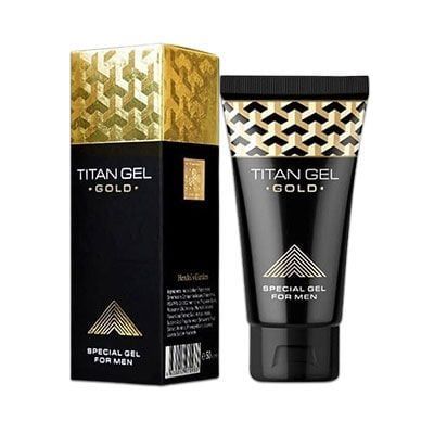 Gel kem bôi trơn hỗ trợ tăng kích thước dương vật Titan Gel Gold 50ml